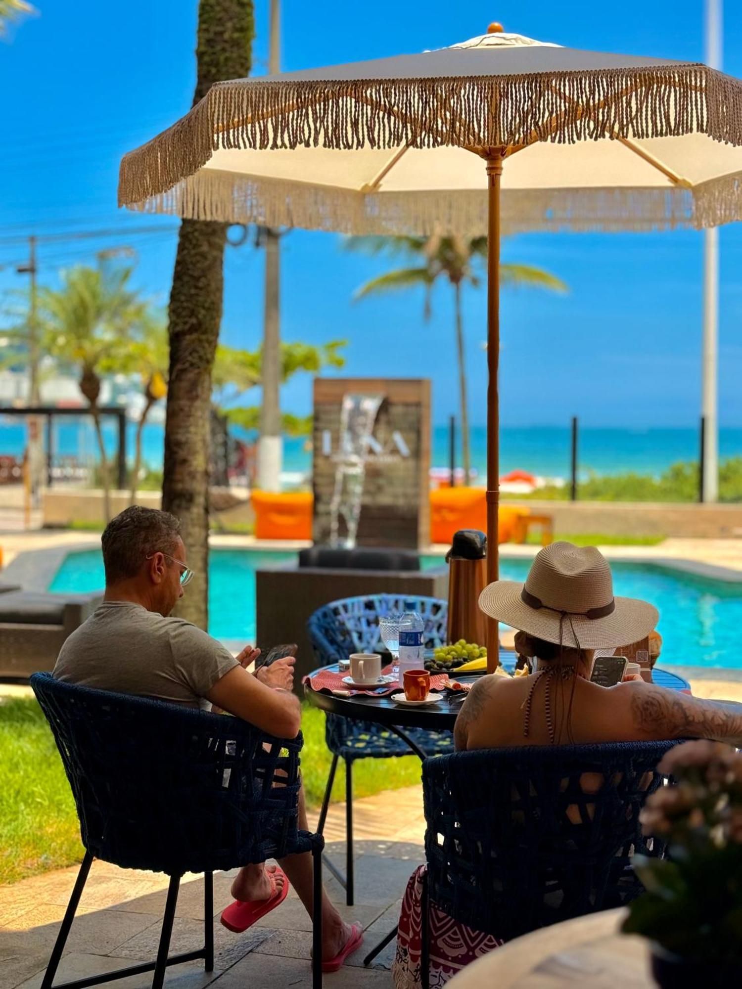 Luna Hotel Boutique - Frente A Praia Guaruja Ngoại thất bức ảnh