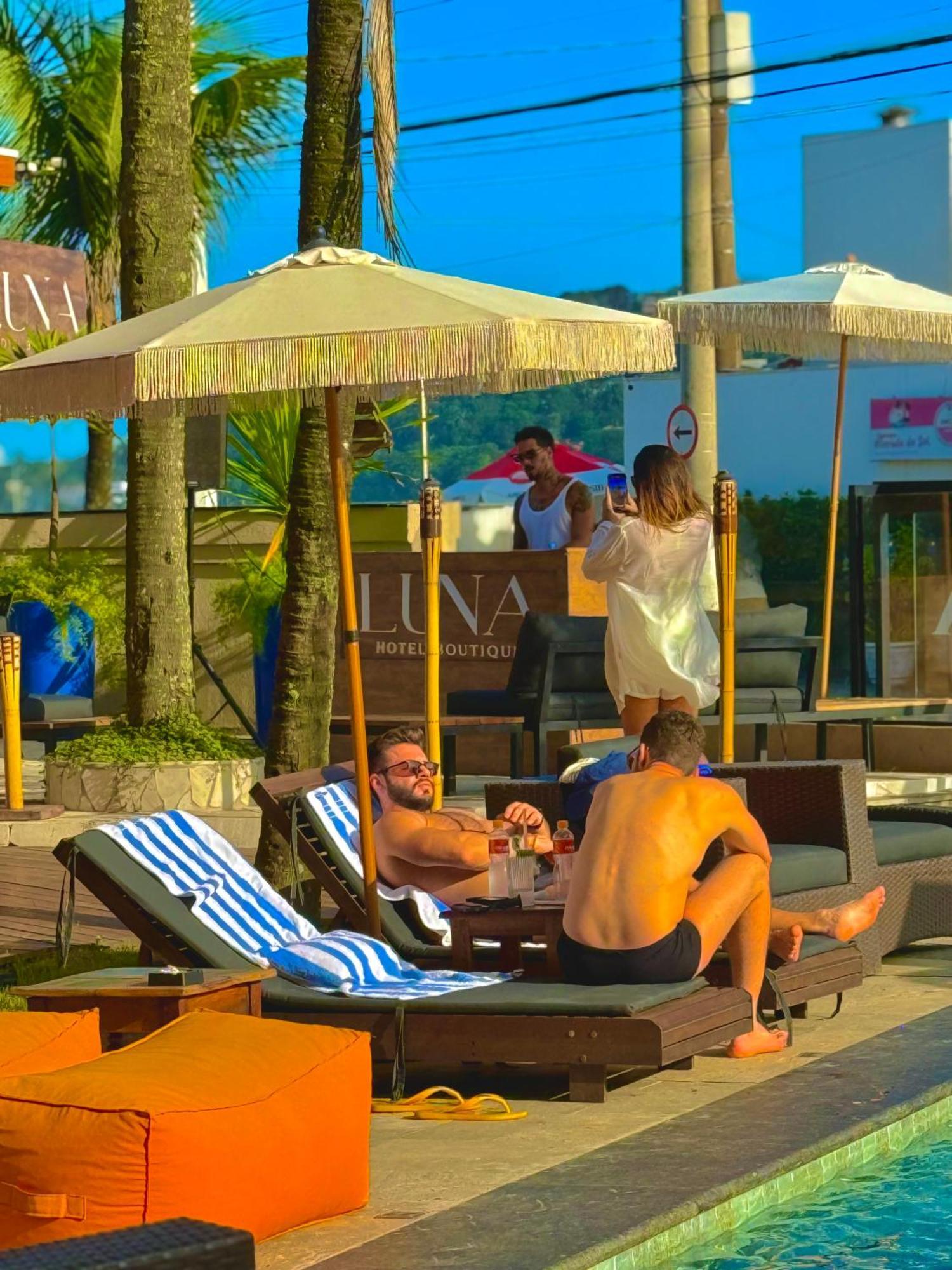 Luna Hotel Boutique - Frente A Praia Guaruja Ngoại thất bức ảnh