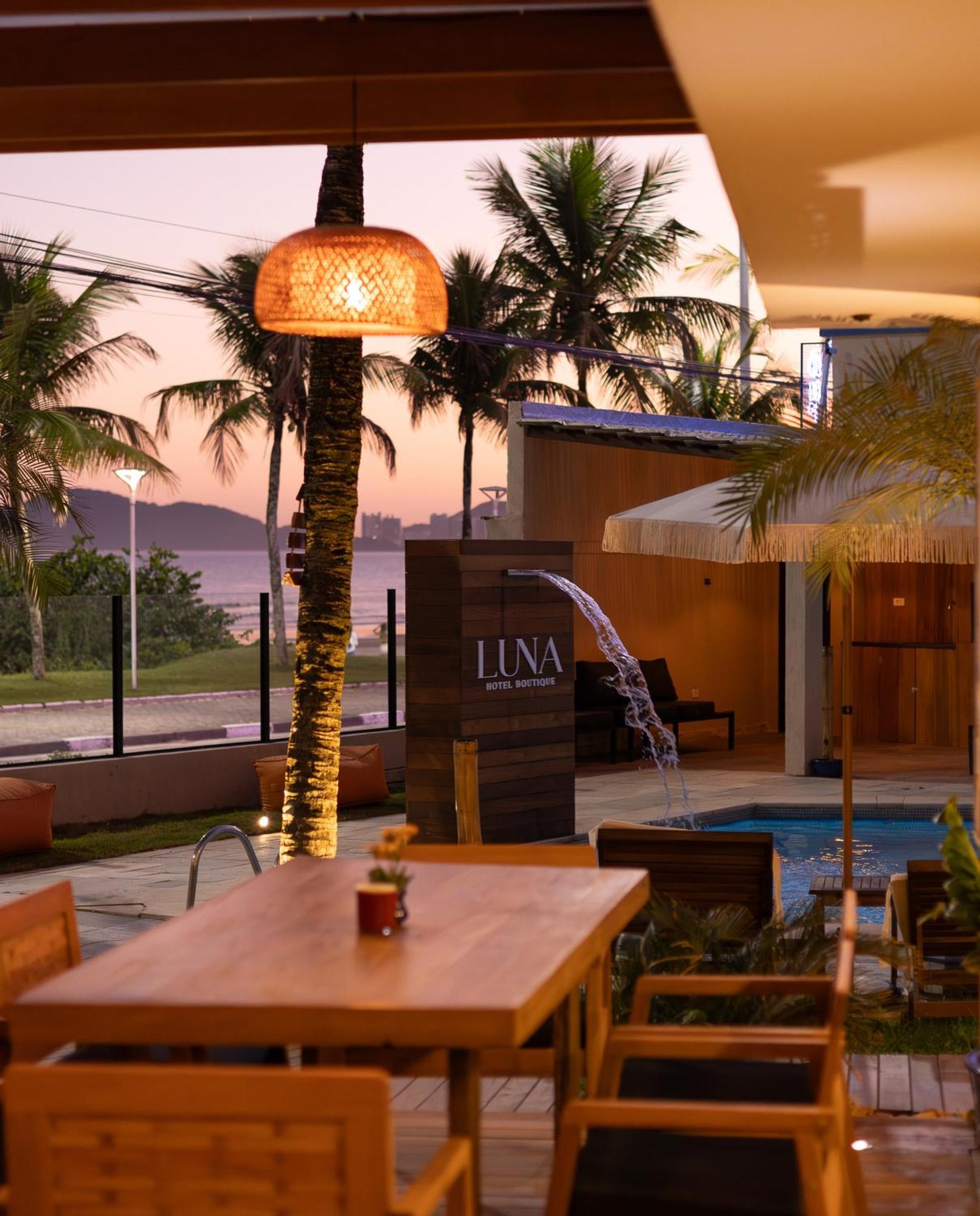 Luna Hotel Boutique - Frente A Praia Guaruja Ngoại thất bức ảnh